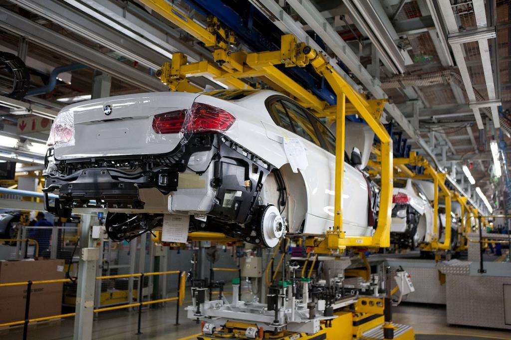BMW assembly line