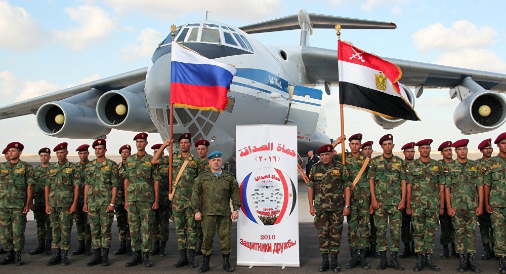 Russian and Egyptian military