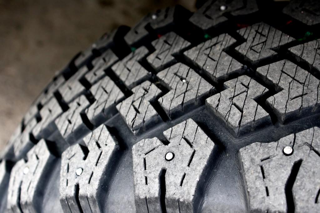 Studded tires