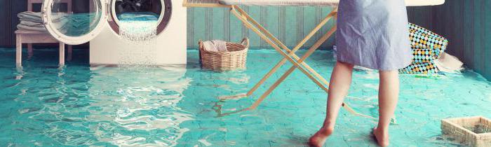 Flooded the neighbors below what to do compensation