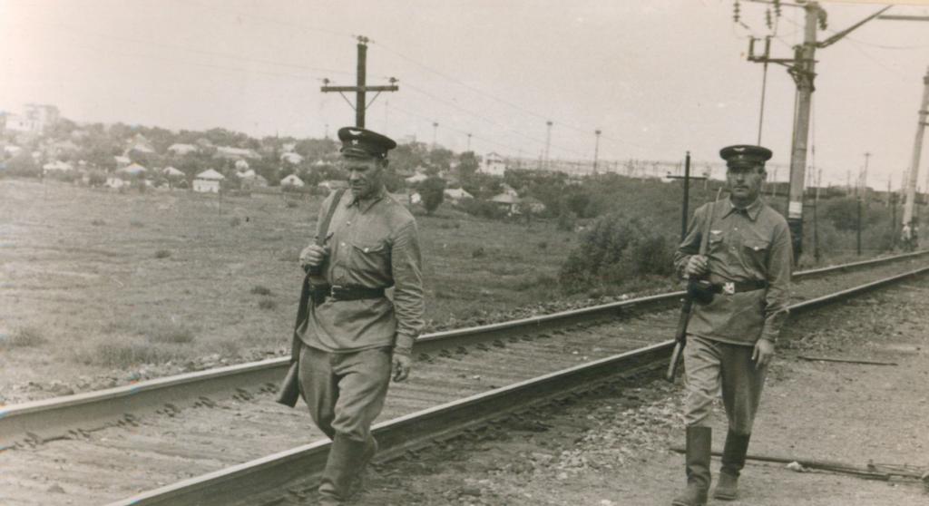 Departmental guard of railway transport