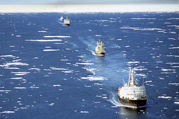 ports of the northern sea route