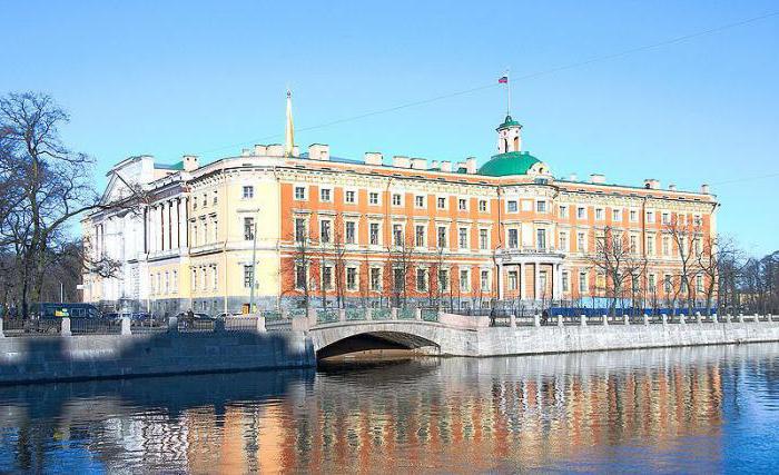 Mikhailovsky castle in St. Petersburg photos