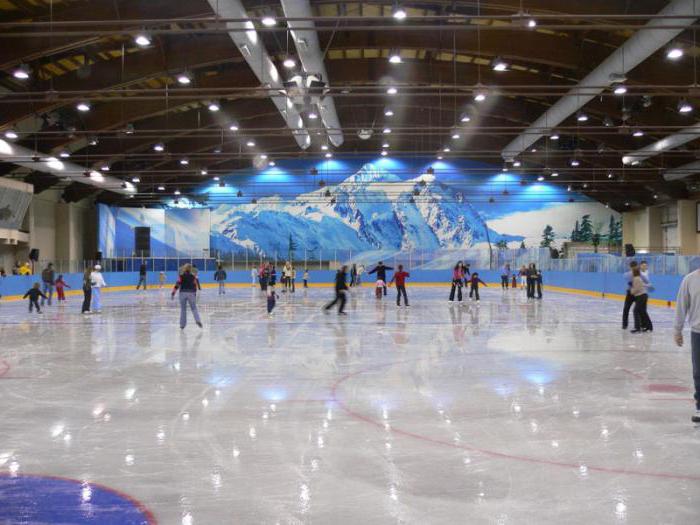 indoor skating rink in Moscow