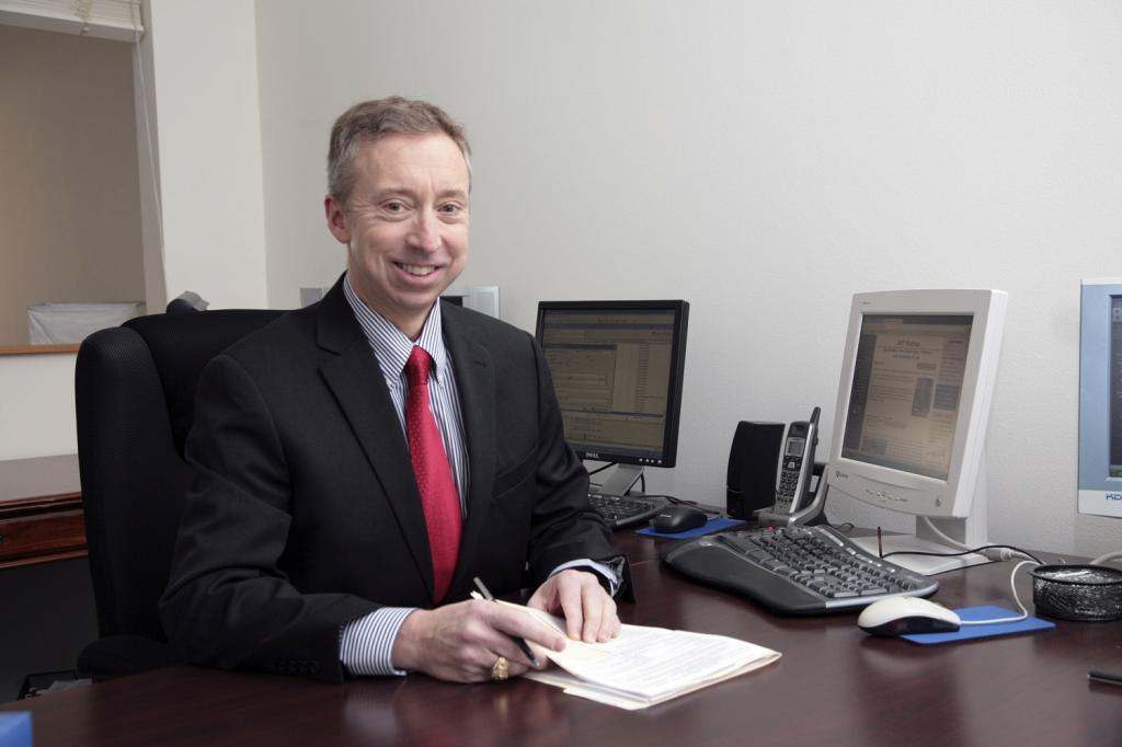 Happy senior citizen