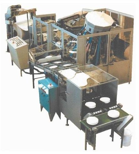 thermoforming machine for the production of disposable tableware