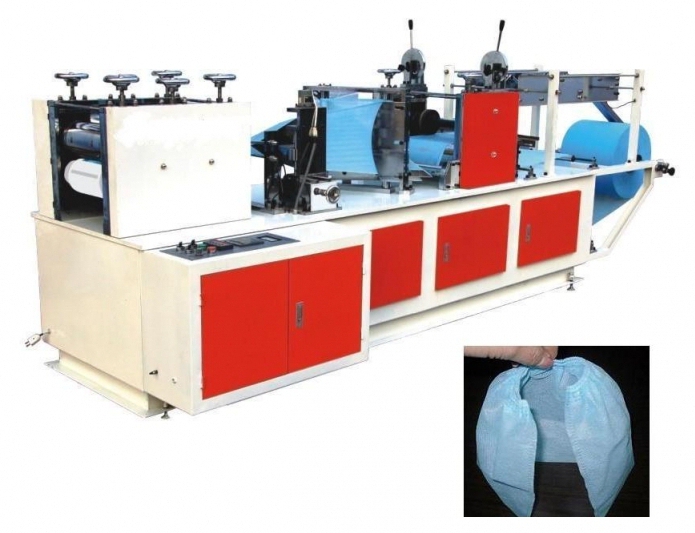 apparatus for the production of shoe covers