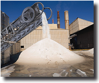sand for glass production