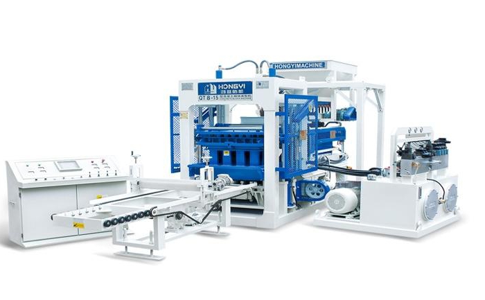 wall block making machine