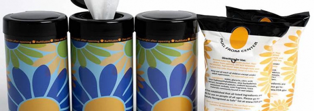 wet wipes for optics