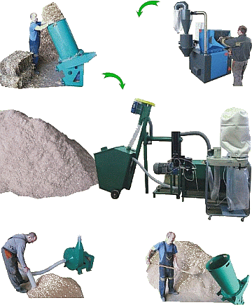 production of granular feed