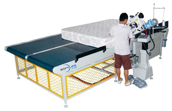 selection of equipment for the production of mattresses