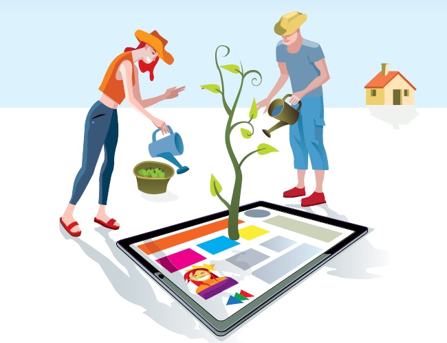 selling website for web studio