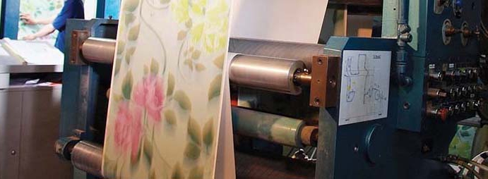wallpaper production