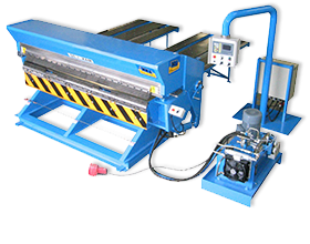 machine for the production of facade cassettes