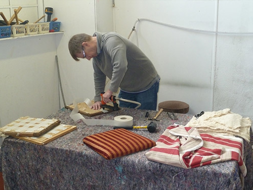 do-it-yourself chair hauling