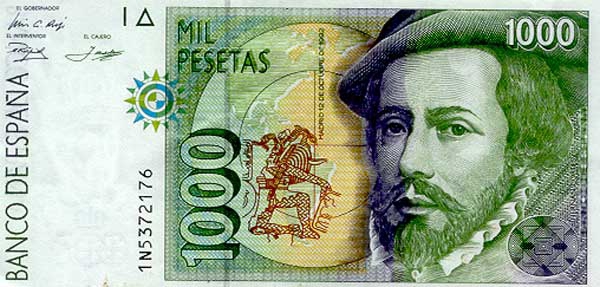 former currency of spain