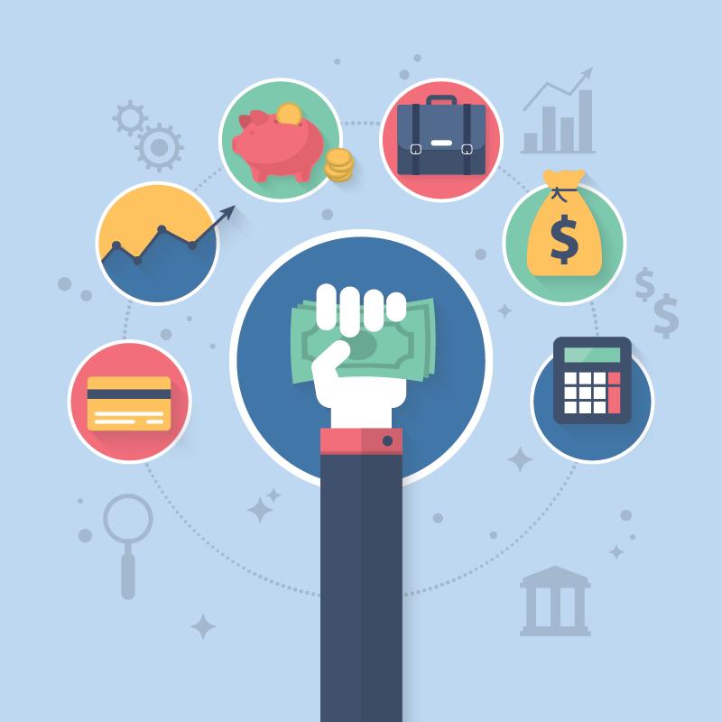 select financial control objects