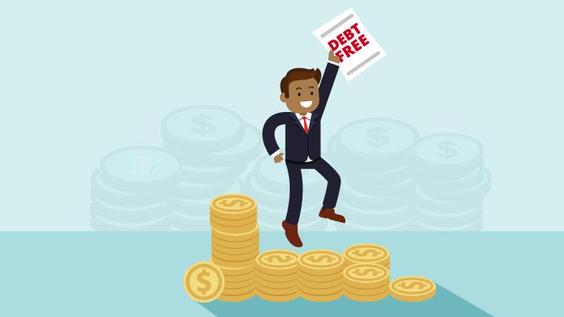 Debt free