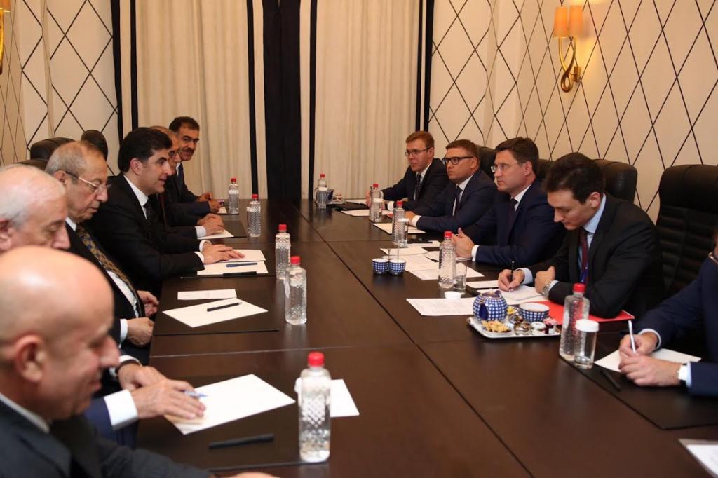 meeting of representatives of Russia and Kurdistan