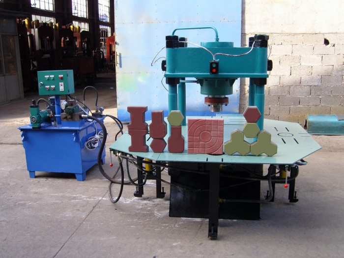 equipment for paving slabs