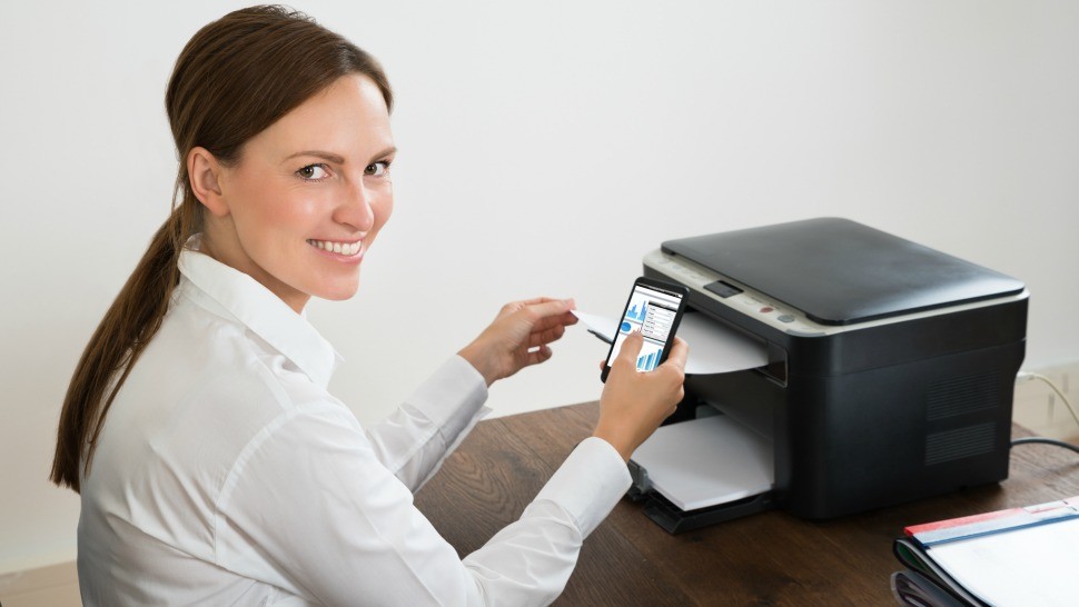 work with office equipment