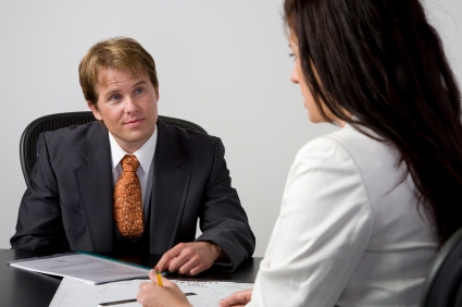 application for a job