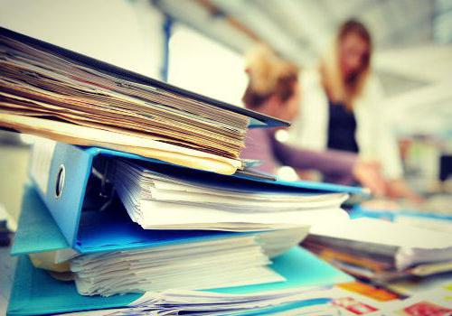 inventory of case documents