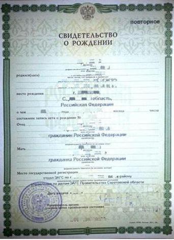 restoration of birth certificate