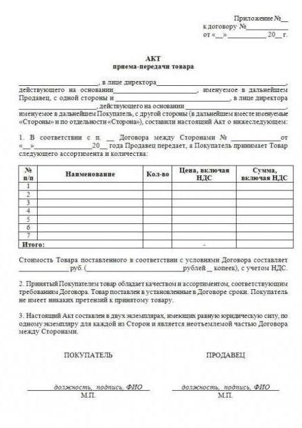 acceptance certificate