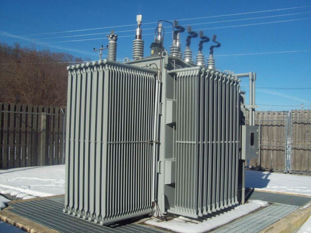 The simplest transformer substation