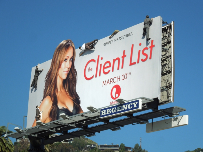 installation of a billboard