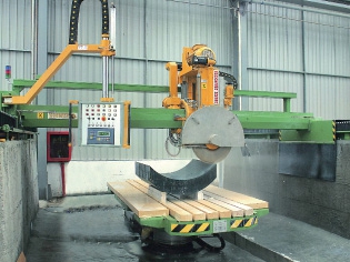 equipment for the production of decorative stone