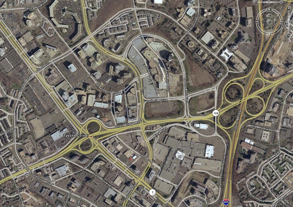 layout of the territory of the linear object