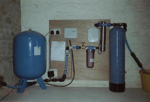 water well arrangement