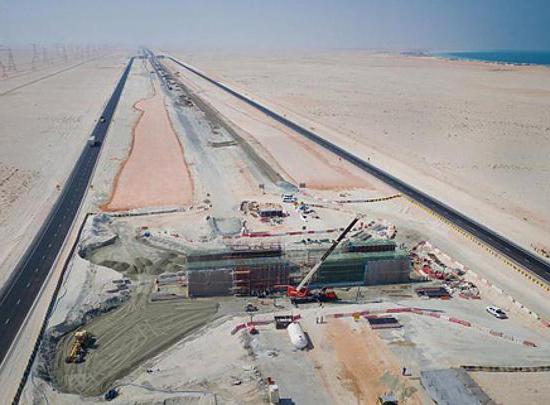 layout of a linear object