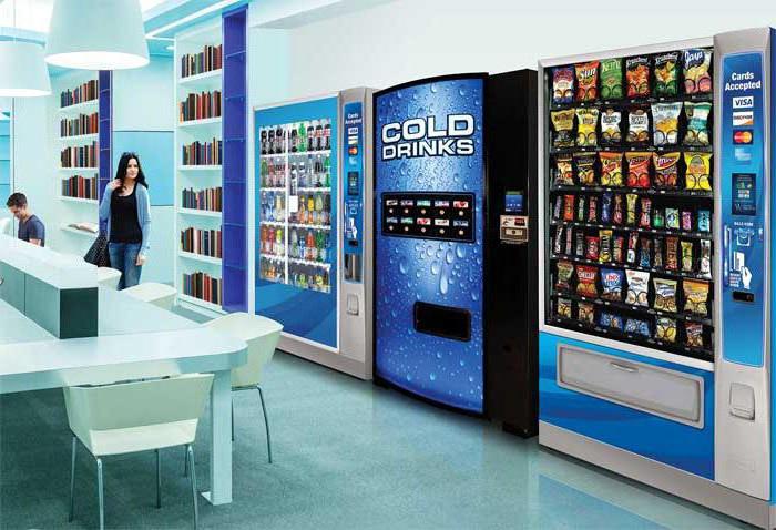 coffee and snack machines