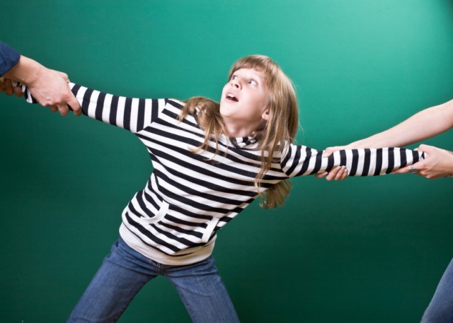 who are the children left after the divorce