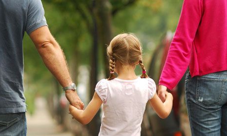 with whom will the child remain after divorce by law