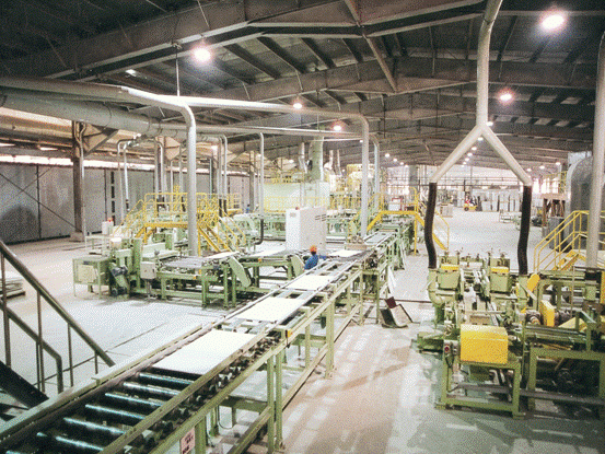 wet fiberboard production method