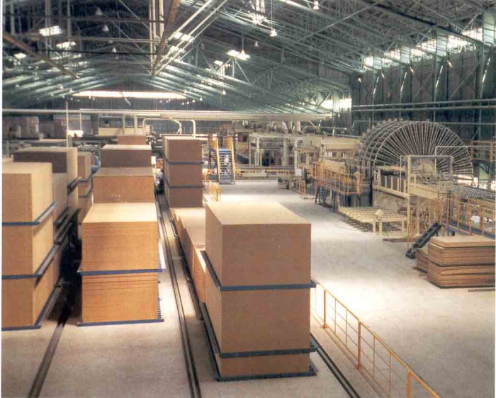 fiberboard production