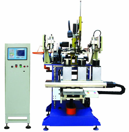 Brush making machines