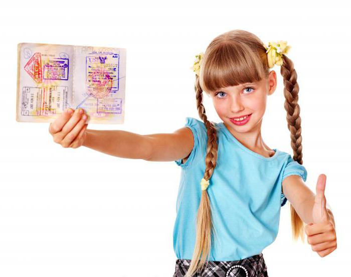 Application for a new passport for a child under 14 years of age