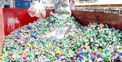 where to hand over aluminum cans