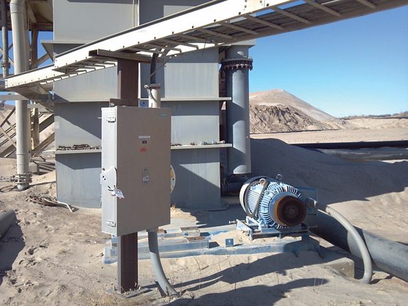 production of building mixtures