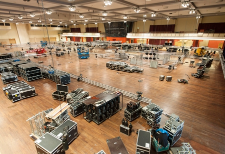 equipment for the production of suspended ceilings