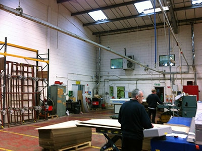 stretch ceiling machine