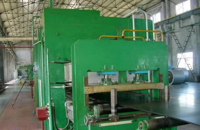 equipment for the production of rubber crumb tiles