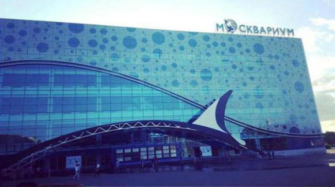 The largest aquarium in Moscow