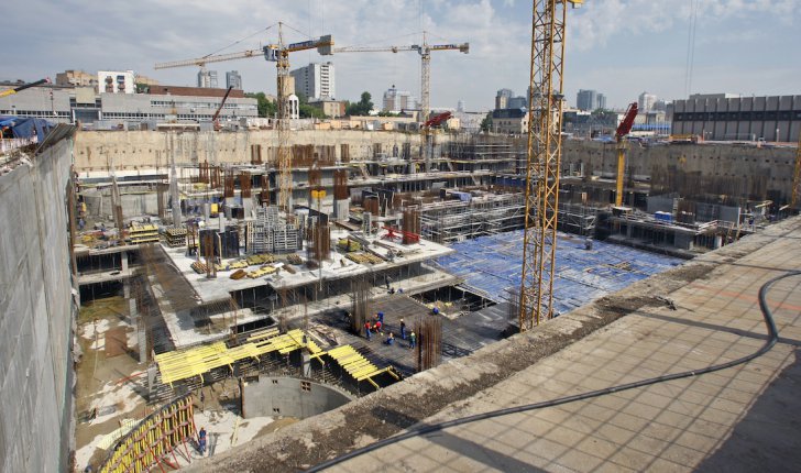 Construction Moscow City